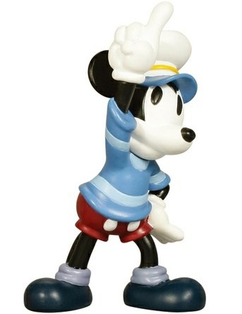 Mickey Mouse - The Whalers figure by Disney, produced by Medicom Toy. Front view.