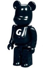 GodzillanKid Be@rbrick 100% figure, produced by Medicom Toy. Front view.