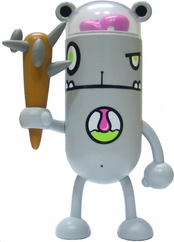 LMaC Zombie Rotofugi edition figure, produced by Lmac.Tv. Front view.