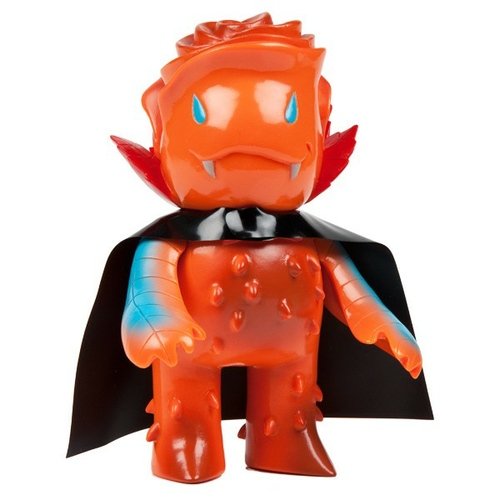 Rose Vampire DX - NYCC 11 - Halloween 2011 Trio of Terror  figure by Josh Herbolsheimer, produced by Super7. Front view.