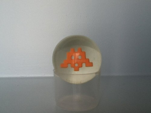 Speedball figure by Space Invader. Front view.