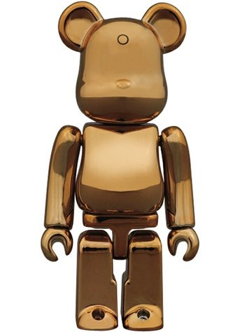 Honen & Shinran Be@rbrick 100% - Treasures Related to the Great Masters of the Kamakura Buddism    figure, produced by Medicom Toy. Front view.