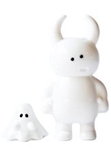 Uamou & Boo - Dazed (White) figure by Ayako Takagi. Front view.