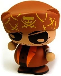 Pirate Brown  figure by Red Magic, produced by Red Magic. Front view.
