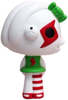 JB - Christmas Edition  figure by Paul Shih, produced by Hollow Threat. Front view.