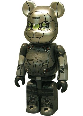 Appleseed Ex Machina Briareos Be@rbrick 100%    figure by Hmv, produced by Medicom Toy. Front view.