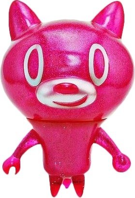 Mao Cat - Pink Glitter figure by Touma, produced by Toumart. Front view.