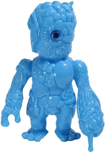 Mutant Chaos - Unpainted Blue  figure by Mori Katsura, produced by Realxhead. Front view.