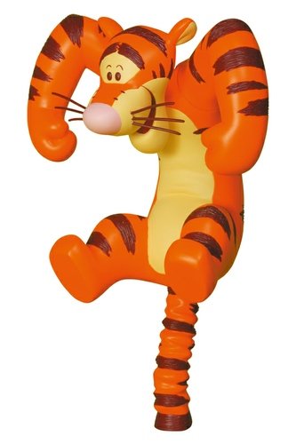 Tigger - VCD No.44 figure by Disney, produced by Medicom Toy. Front view.