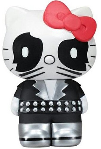 The Catman figure by Sanrio, produced by Funko. Front view.