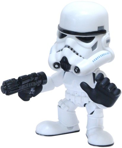 Storm Trooper - Funko Force figure by Lucasfilm Ltd., produced by Funko. Front view.