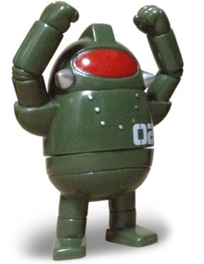 M-13 Army2 figure by Rumble Monsters, produced by Rumble Monsters. Front view.