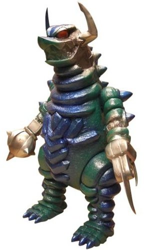 Soukou Destdon Nise (Heavy Armored Destdon) figure by Touma, produced by Monstock. Front view.