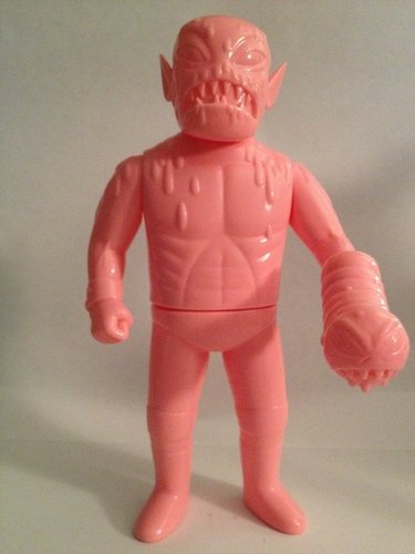Cannibal Fuckface - SDCC 2013 (Unpainted) figure by Johnny Ryan, produced by Monster Worship. Front view.