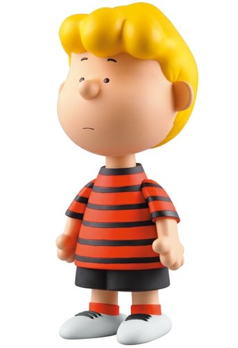 Schroeder - VCD No.156 figure by Charles M. Schulz, produced by Medicom Toy. Front view.