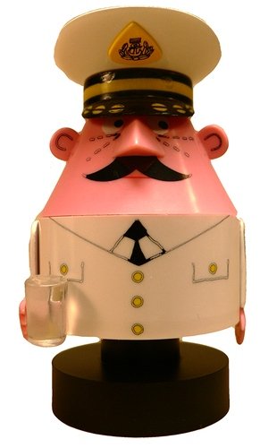 Uncle Ryo - Captain figure by Ryohei Yanagihara, produced by Sony Creative Products. Front view.