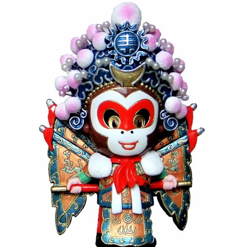 Monkey King figure. Front view.