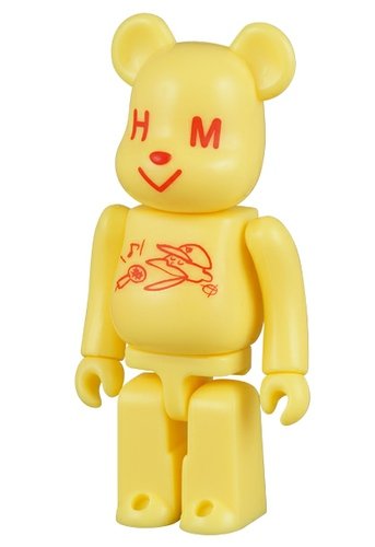 Custom Made 10.30 Tamio Be@rbrick 100% - HMV Exclusive figure by Tamio Okuda, produced by Medicom Toy. Front view.
