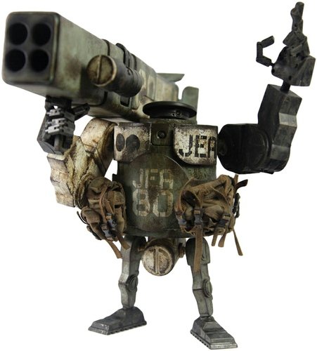 JEA Marine figure by Ashley Wood, produced by Threea. Front view.