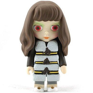 Kubrick Blythe  Aztec Arrival  figure, produced by Medicomtoy. Front view.