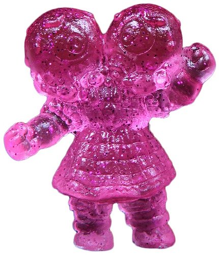 Cheap Toy Double Heather - Gloss Pink SDCC 2013 figure by Buff Monster, produced by Healeymade. Front view.