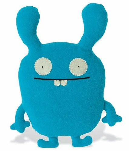 Jiker - Classic, Blue figure by David Horvath X Sun-Min Kim, produced by Pretty Ugly Llc.. Front view.