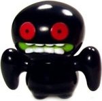 Mothman Black figure by David Horvath, produced by Wonderwall. Front view.