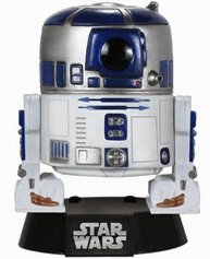 R2-D2 POP! figure by Lucasfilm Ltd., produced by Funko. Front view.