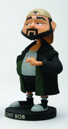 Silent Bob Bobblehead figure, produced by Graphitti Designs. Front view.