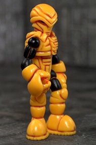 Hyper Exellis figure, produced by Onell Design. Front view.