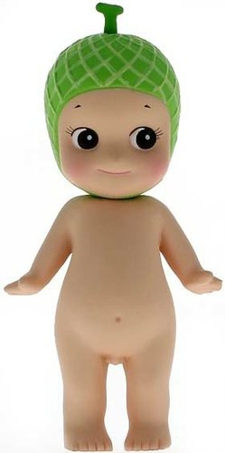 Sonny Angel - Melon figure by Dreams Inc., produced by Dreams Inc.. Front view.