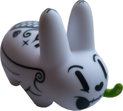 Labbit - Envy figure by Kronk, produced by Kidrobot. Front view.
