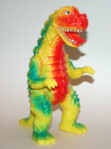 Gamerudon figure, produced by Target Earth. Front view.