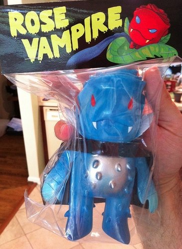 SSSS Rose Vampire DX figure by Josh Herbolsheimer, produced by Super7. Front view.