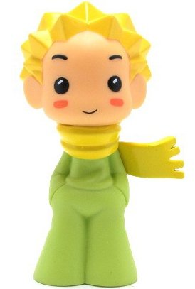 The Little Prince figure by Bill Otomo, produced by Muttpop. Front view.