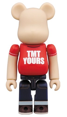 TMT 20th Anniv. Ver. BE@RBRICK 100% figure, produced by Medicom Toy. Front view.