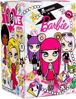 Tokidoki x Barbie - Superstar Barbie figure by Simone Legno (Tokidoki), produced by Tokidoki. Packaging.