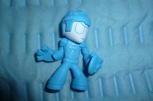 Tron figure, produced by Funko. Front view.