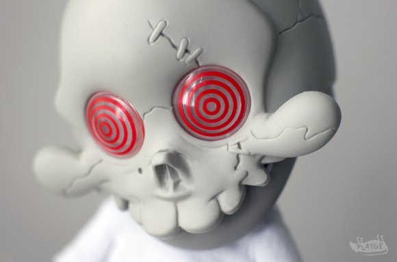Trouble Boys S00? [NKD] Retail figure by Brandt Peters X Ferg, produced by Playge. Detail view.