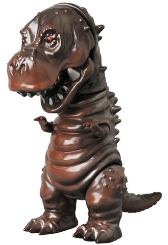Tyranbo figure by Hiramoto Kaiju, produced by Cojica Toys. Front view.