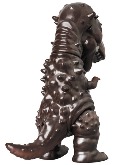 Tyranbo figure by Hiramoto Kaiju, produced by Cojica Toys. Back view.