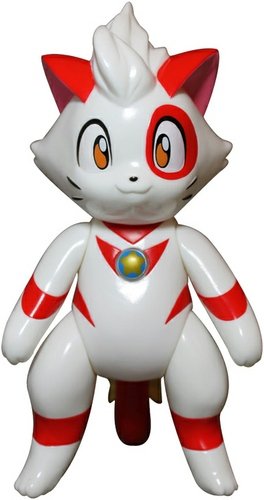 Ultra Nyan (ウルトラニャン) figure by Mark Nagata, produced by Max Toy Co.. Front view.