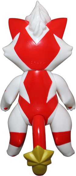 Ultra Nyan (ウルトラニャン) figure by Mark Nagata, produced by Max Toy Co.. Back view.