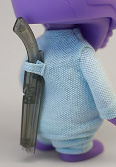 Trouble Boys S00? [NKD] GID Perp figure by Brandt Peters X Ferg, produced by Playge. Detail view.
