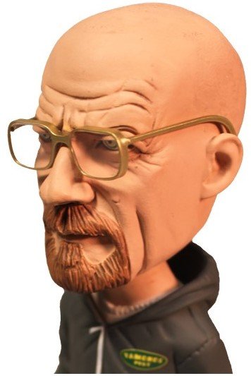 Walter White - Vamanos Pest Variant figure, produced by Mezco Toyz. Detail view.