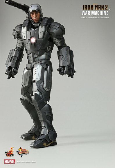 Warmachine figure by Jc. Hong, produced by Hot Toys. Front view.