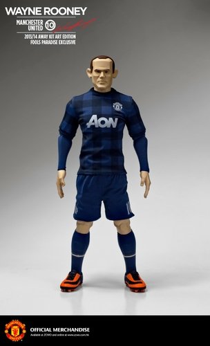 Wayne Rooney figure by Alan Ng, produced by Zcwo. Front view.