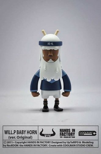 WILL.P - BABY HORN (ORIGINAL VER.) figure by Uptempo, produced by Hands In Factory. Front view.