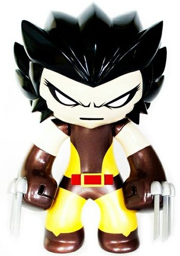 Wolverine figure by Rotobox. Front view.