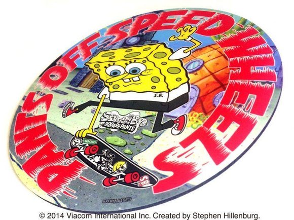 X-Ray SpongeBob SquarePants (Mouse Pad Set) figure by Stephen Hillenburg, produced by Secret Base. Detail view.